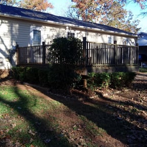 Bush Trimming by landscaping tree removal services reviewed on August 16, 2025