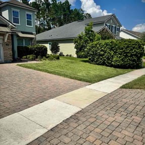 landscape maintenance by Clear Cuts lawn service reviewed on August 16, 2025