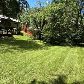 lawn maintenance by Raincrow Landscape and Mowing reviewed on December 1, 2023