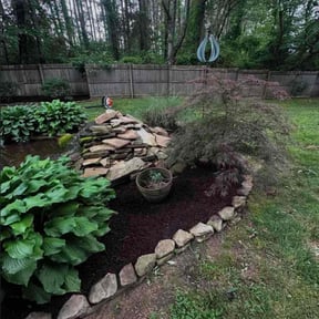 Mulching by Tim&#039;s Discount Lawn reviewed on October 18, 2025