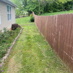 grass cutting by Norris and Son Mowing reviewed on May 26, 2024