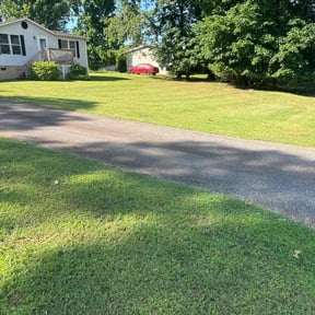 lawn care by The Shaquille Davis Group llc. reviewed on July 15, 2025
