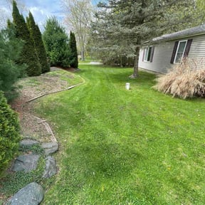 residential landscaping by Lawrence Lawn Care reviewed on September 7, 2023