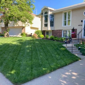 residential landscaping by Tim's Discount Lawn reviewed on August 17, 2025