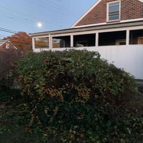 Bush Trimming by A &amp; B landscape service inc reviewed on October 21, 2025