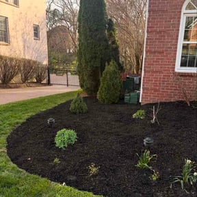 Mulching by CRC Lawn care reviewed on April 17, 2026