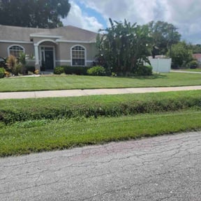 landscape maintenance by Stand lawn care Services reviewed on April 9, 2024