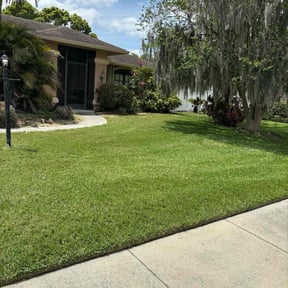 turf maintenance by Campbell&#039;s lawns reviewed on September 3, 2024