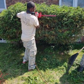 Bush Trimming by Scotton landscaping reviewed on August 19, 2025