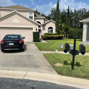 landscape maintenance by Brian The Yard Barber LLC reviewed on August 16, 2025