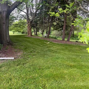 lawn maintenance by Oak Tree Landscaping reviewed on April 14, 2024