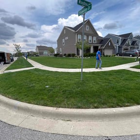 residential landscaping by Hawkins Landscaping &amp; Construction reviewed on February 3, 2026