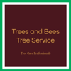 Trees and Bees Tree Service Logo