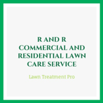 R AND R COMMERCIAL AND RESIDENTIAL LAWN CARE SERVICE Logo