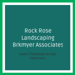 Rock Rose Landscaping Brkmyer Associates Logo