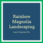 Rainbow Magnolia Landscaping Logo