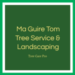 Ma Guire Tom Tree Service &amp; Landscaping Logo