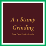A-1 Stump Grinding Logo