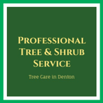 Professional Tree &amp; Shrub Service Logo