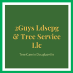 2Guys Ldscpg &amp; Tree Service Llc Logo