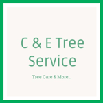 C &amp; E Tree Service Logo