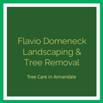 Flavio Domeneck Landscaping &amp; Tree Removal Logo