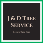J &amp; D Tree Service Logo