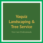 Vaquiz Landscaping &amp; Tree Service Logo