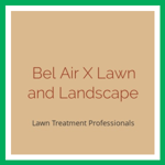 Bel Air X Lawn and Landscape Logo