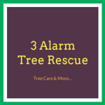 3 Alarm Tree Rescue Logo