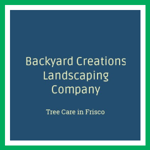 Backyard Creations Landscaping Company Logo