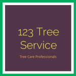 123 Tree Service Logo
