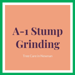 A-1 Stump Grinding Logo