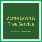 Acme Lawn &amp; Tree Service Logo