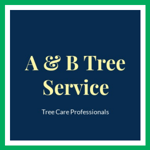A &amp; B Tree Service Logo