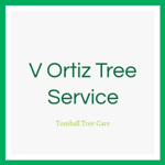 V Ortiz Tree Service Logo