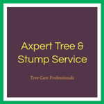 Axpert Tree &amp; Stump Service Logo