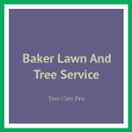 Baker Lawn And Tree Service Logo