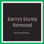 Barrys Stump Removal Logo