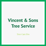 Vincent &amp; Sons Tree Service Logo