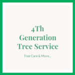 4Th Generation Tree Service Logo