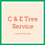 C &amp; E Tree Service Logo