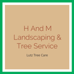 H And M Landscaping &amp; Tree Service Logo