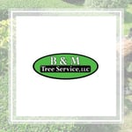 B&amp;M Tree Service Logo
