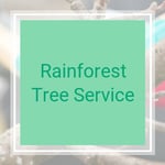 Rainforest Tree Service Logo