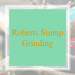 Roberts Stump Grinding Logo