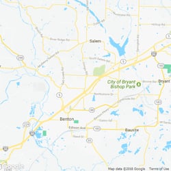 LawnStarter service area around  Benton AR 