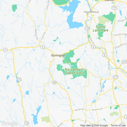 LawnStarter service area around  Burlington CT 