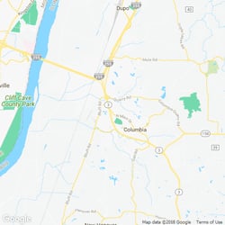 LawnStarter service area around  Columbia IL 