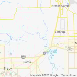 LawnStarter service area around  Lathrop CA 